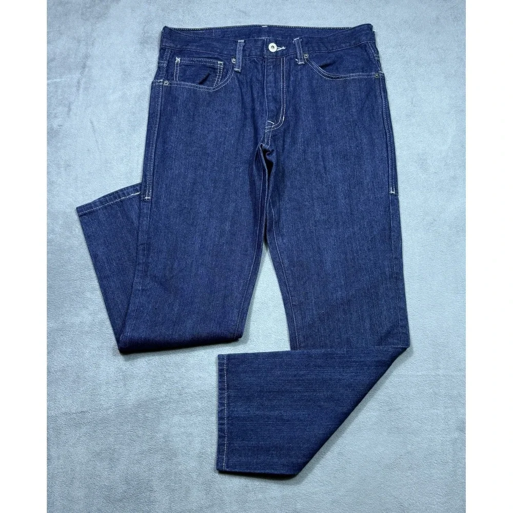 Levis 511 Jeans Mens 33x28 Skinny Slim Straight Double Back Pockets Cowboy Rodeo